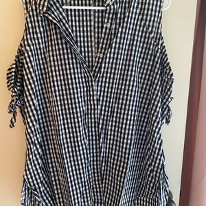 Cato Checkered Blouse